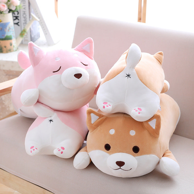 Chubby Shiba Inu Plush – Soft & Kawaii Cuddle Buddy!